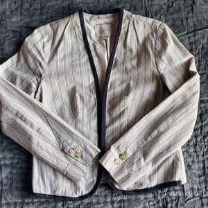 Loft Striped Blazer - Petite